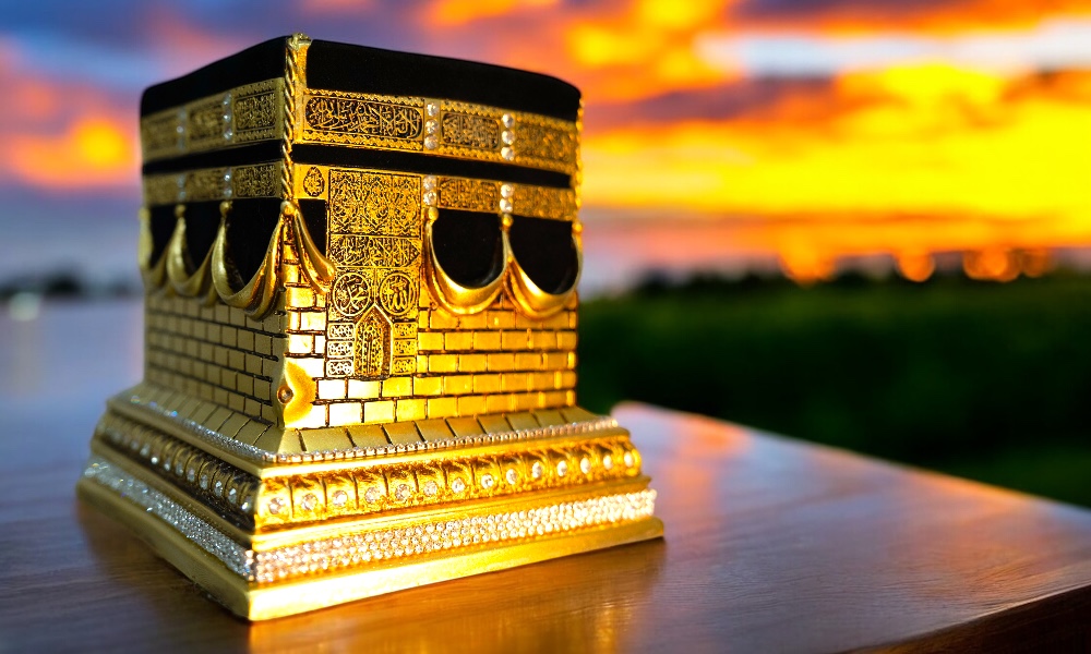 Photoroom_20250125_164104 golden kaaba model islamic home decor